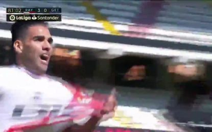 Vídeo: Falcao só precisou de 10 minutos para marcar no regresso à La Liga