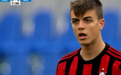 Vídeo: Histórico! Filho de Maldini abre caminho à vitória do Milan