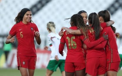 Bulgária 0-5 Portugal (Seleção Feminina)