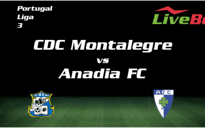 🔴 Liga 3: ANADIA FC – CDC MONTALEGRE