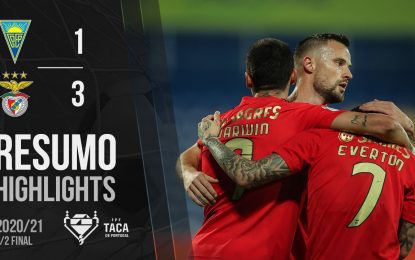 Highlights | Resumo: Estoril Praia 1-1 Benfica (Liga 21/22 #10)