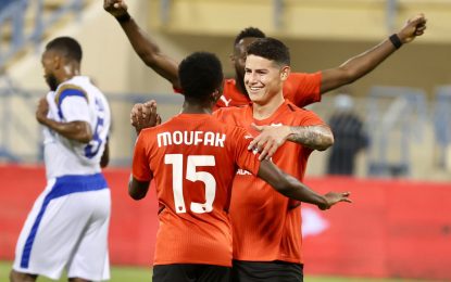 Vídeo: O 1.º golo de James Rodríguez no Qatar