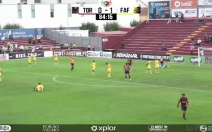 VÍDEO: O miserável comportamento da equipa do Fafe diante do Torreense