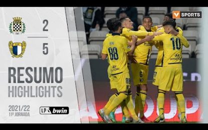 Highlights | Resumo: Famalicão 0-3 Portimonense (Liga 21/22 #12)