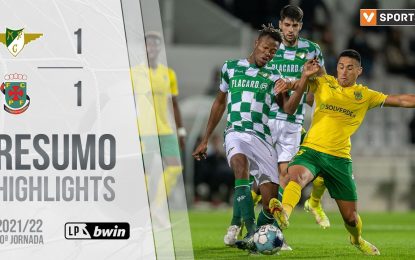 Highlights | Resumo: Moreirense 1-1 Paços de Ferreira (Liga 21/22 #10)