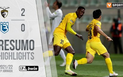 Highlights | Resumo: Portimonense 2-0 Belenenses SAD (Liga 21/22 #11)
