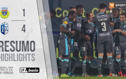 Highlights | Resumo: FC Arouca 1-4 FC Vizela (Liga 21/22 #14)