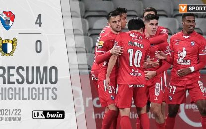 Highlights | Resumo: Gil Vicente 4-0 Famalicão (Liga 21/22 #13)