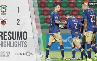 Highlights | Resumo: Marítimo 4-1 Santa Clara (Liga 21/22 #14)
