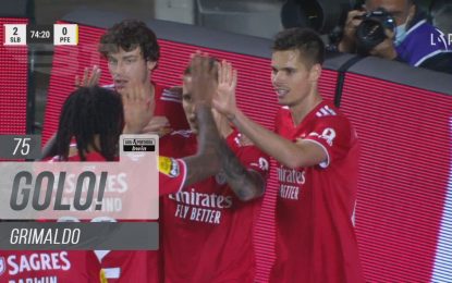 Golo da Jornada (Liga 21/22 #17): Grimaldo (Benfica)