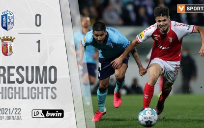 Highlights | Resumo: FC Vizela 0-1 SC Braga (Liga 21/22 #29)