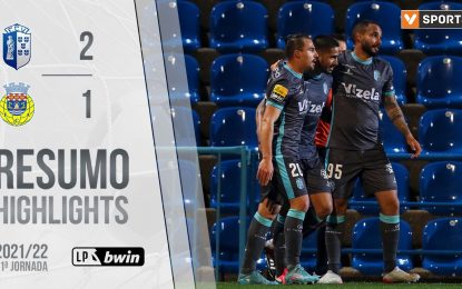 Highlights | Resumo: FC Vizela 2-1 FC Arouca (Liga 21/22 #31)