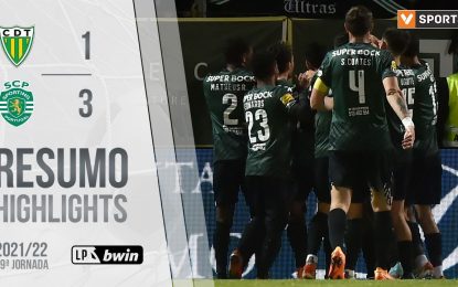 Highlights | Resumo: Tondela 1-3 Sporting (Liga 21/22 #29)