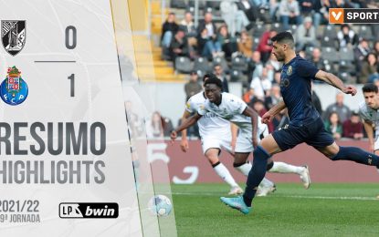 Highlights | Resumo: Vitória SC 0-1 FC Porto (Liga 21/22 #29)