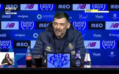 Vídeo: Conceição diz que árbitro insultou jogadores do FC Porto e afirma que o inquérito ao Portimonense é uma vergonha