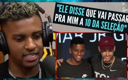 «O Neymar disse-me: ‘Quando for embora da seleção, o número 10 é teu’»