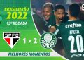 Vídeo: Palmeiras chegou aos 89′ a perder mas ainda bateu rival