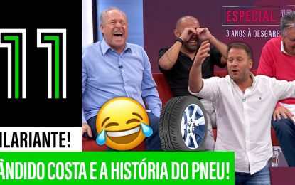 HILARIANTE! Cândido Costa e a História do PNEU! 😂
