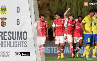Highlights | Resumo: FC Arouca 0-6 SC Braga (Liga 22/23 #4)