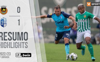 Highlights | Resumo: Rio Ave 0-1 FC Vizela (Liga 22/23 #1)