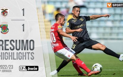 Highlights | Resumo: Santa Clara 1-1 Paços de Ferreira (Liga 22/23 #7)