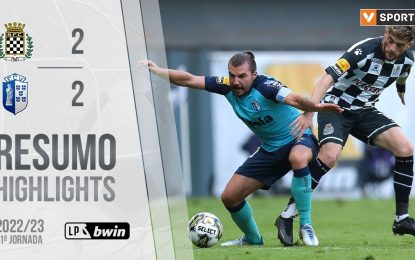 Highlights | Resumo: Boavista 2-2 FC Vizela (Liga 22/23 #11)