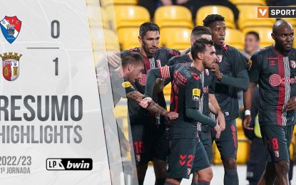 Highlights | Resumo: Gil Vicente 0-1 SC Braga (Liga 22/23 #11)