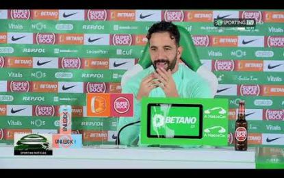 Vídeo: «Gosto é de estar no Sporting, trabalhar com gente como o Hugo Viana, e isso às vezes tem mais valor do que outras coisas e tenho tempo para vivenciar outras realidade»