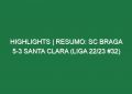 Highlights | Resumo: SC Braga 5-3 Santa Clara (Liga 22/23 #32)