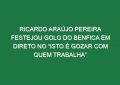 Ricardo Araújo Pereira Festejou Golo Do Benfica Em Direto No “Isto é Gozar Com Quem Trabalha”