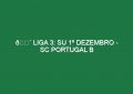 🔴 LIGA 3: SU 1º DEZEMBRO – SC PORTUGAL B