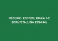 Resumo: Estoril Praia 1-2 Boavista (Liga 23/24 #4)