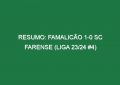 Resumo: Famalicão 1-0 SC Farense (Liga 23/24 #4)