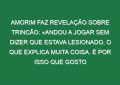 Amorim faz revelação sobre Trincão: «Andou a jogar sem dizer que estava lesionado. O que explica muita coisa. É por isso que gosto tanto dele»