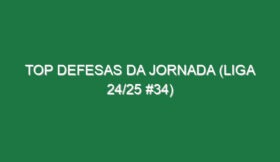 Top Defesas da jornada (Liga 24/25 #34)