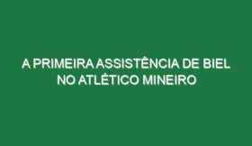 A primeira assistência de Biel no Atlético Mineiro